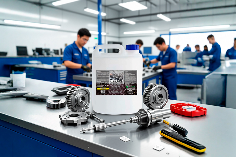 LIMPIADOR DE ALUMINIO XERPENT – CAMBIO DE IMAGEN